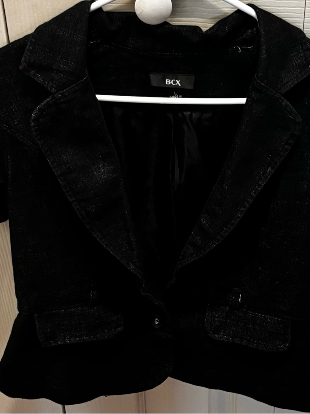 BCX dark grey Women's Tailored Blazer